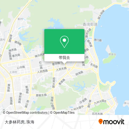 大参林药房地图