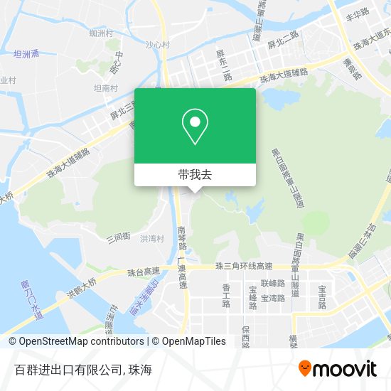 百群进出口有限公司地图