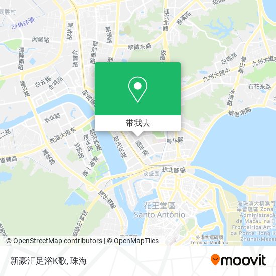 新豪汇足浴K歌地图