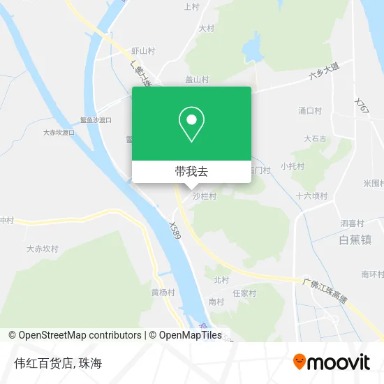 伟红百货店地图