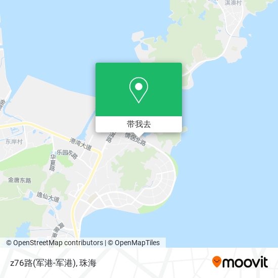 z76路(军港-军港)地图