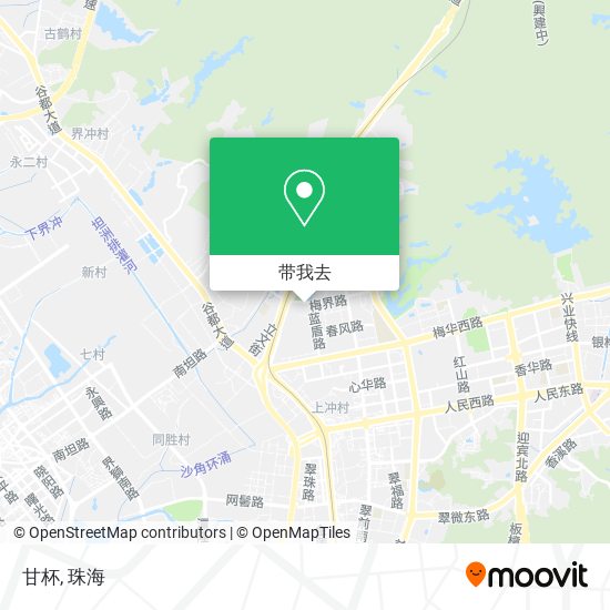 甘杯地图