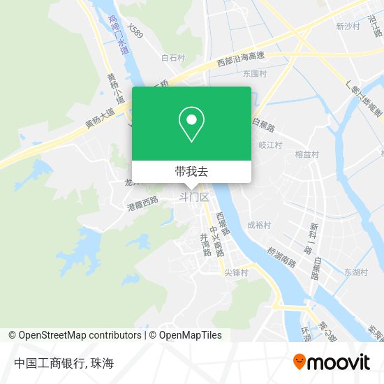 中国工商银行地图