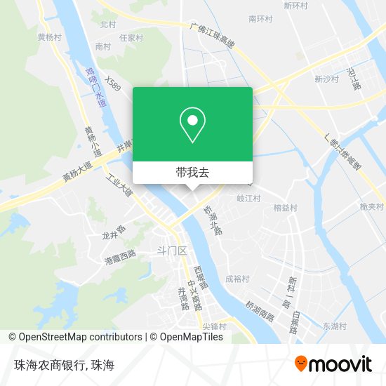 珠海农商银行地图