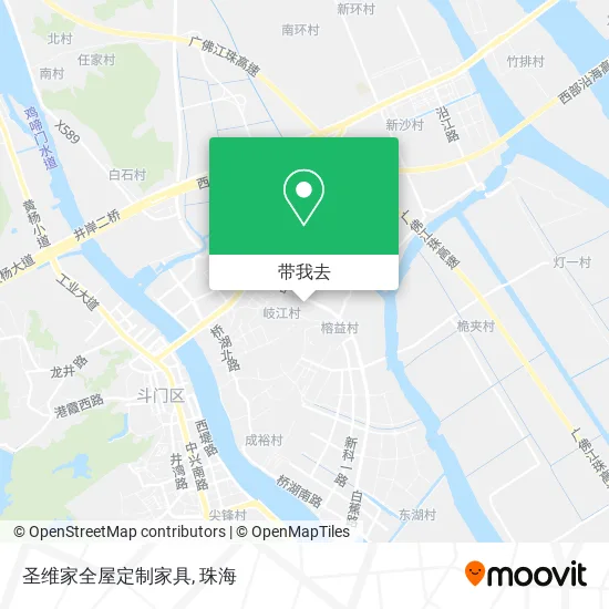 圣维家全屋定制家具地图