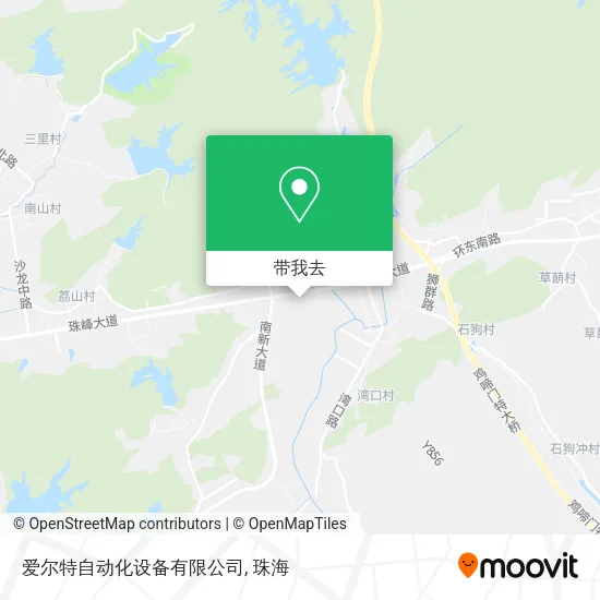 爱尔特自动化设备有限公司地图