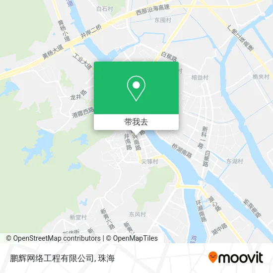 鹏辉网络工程有限公司地图