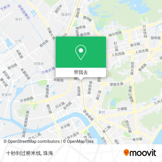 十秒到过桥米线地图