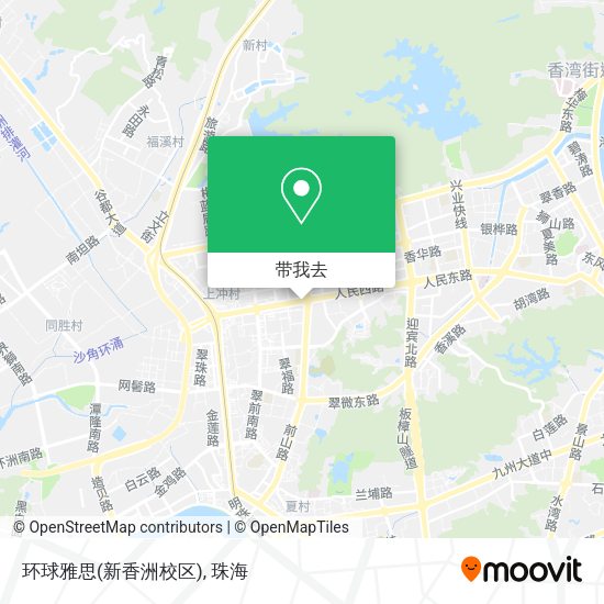 环球雅思(新香洲校区)地图