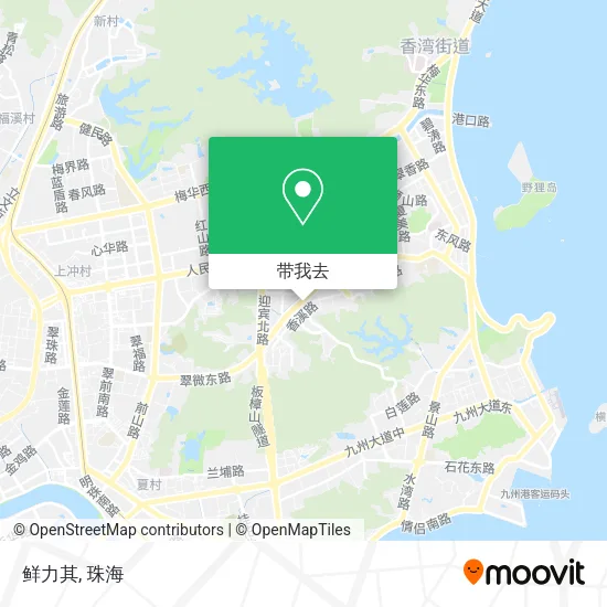 鲜力其地图