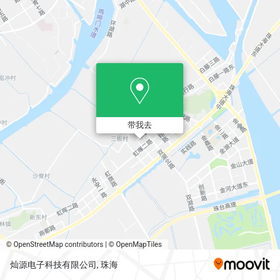 灿源电子科技有限公司地图