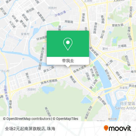 全场2元起南屏旗舰店地图