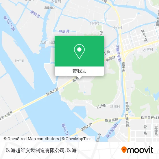 珠海超维义齿制造有限公司地图