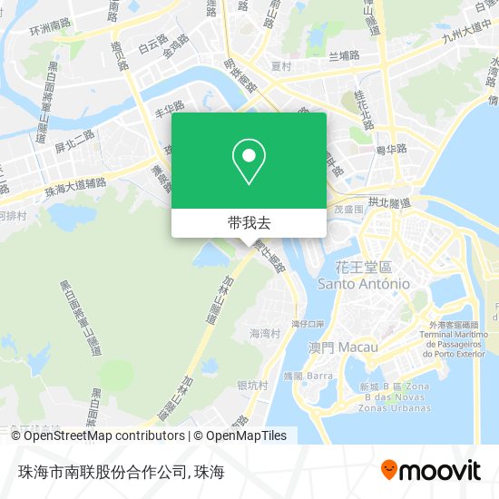 珠海市南联股份合作公司地图