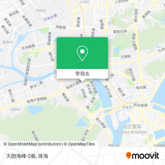 天朗海峰-2栋地图