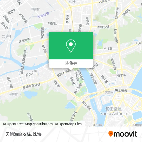 天朗海峰-2栋地图