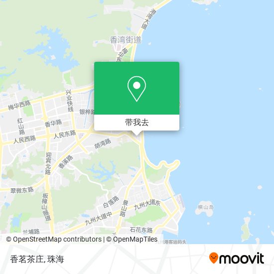 香茗茶庄地图