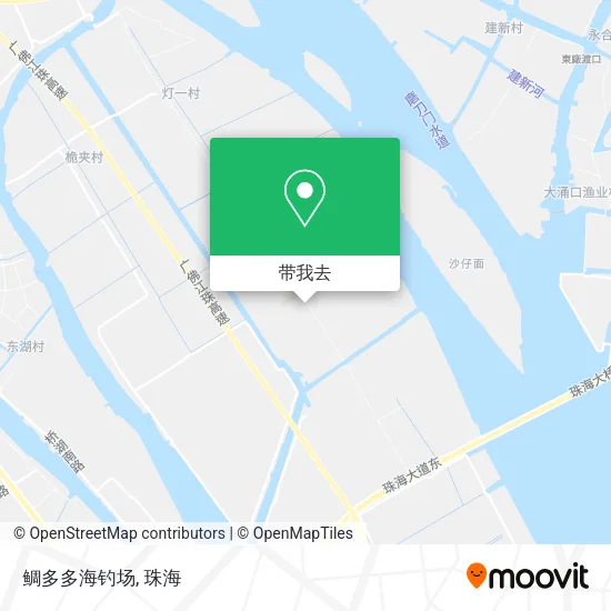 鲷多多海钓场地图