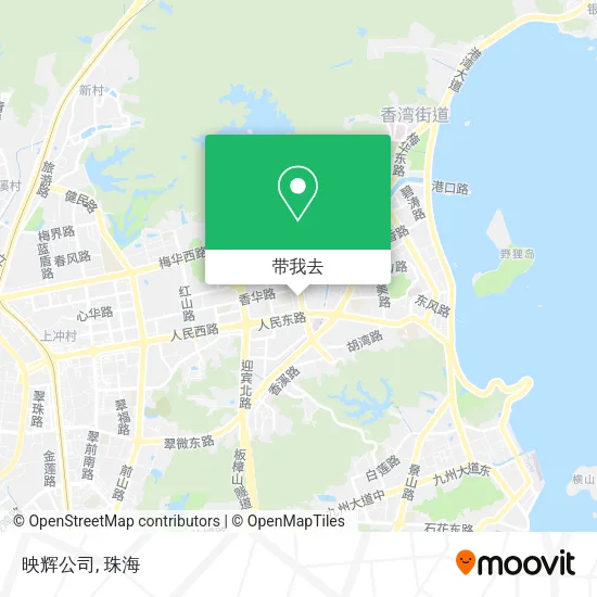 映辉公司地图