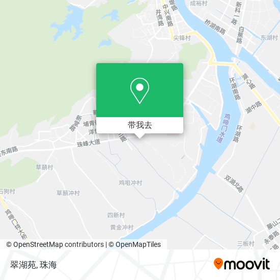 翠湖苑地图