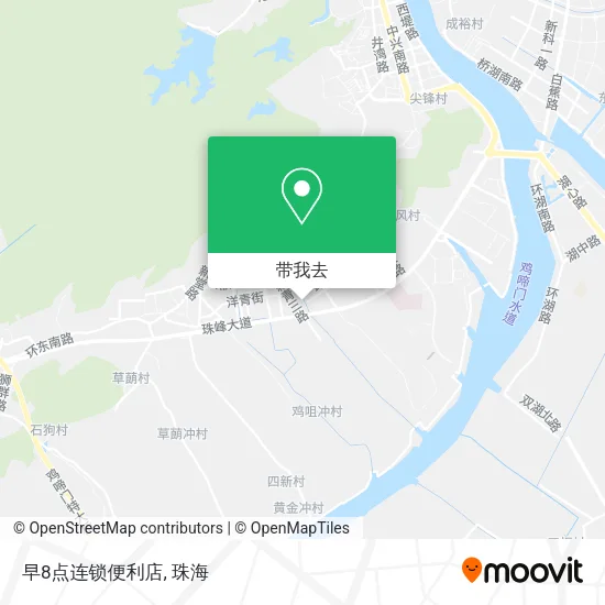 早8点连锁便利店地图