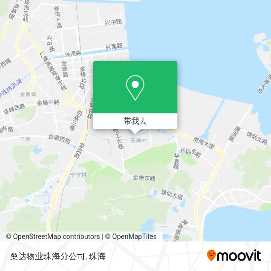 桑达物业珠海分公司地图