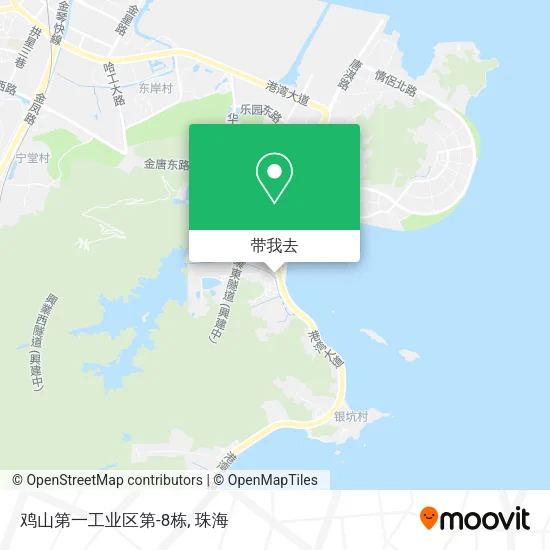 鸡山第一工业区第-8栋地图
