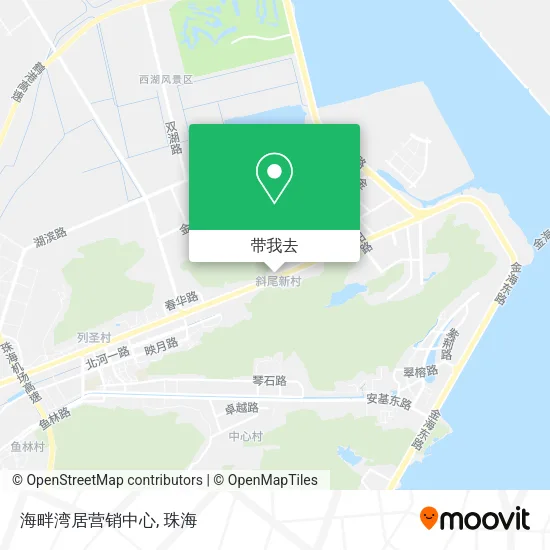 海畔湾居营销中心地图