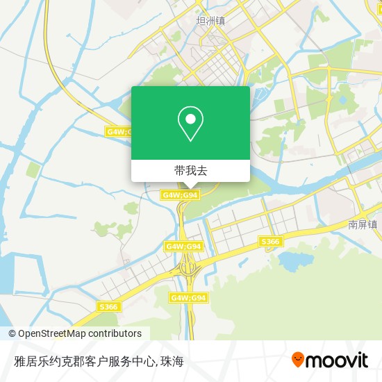雅居乐约克郡客户服务中心地图