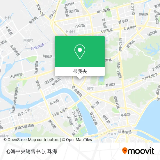 心海中央销售中心地图