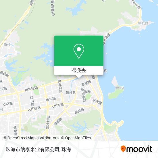 珠海市纳泰米业有限公司地图
