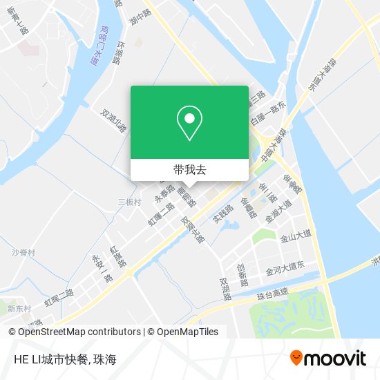 HE  LI城市快餐地图