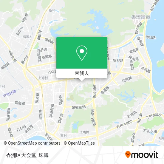 香洲区大会堂地图