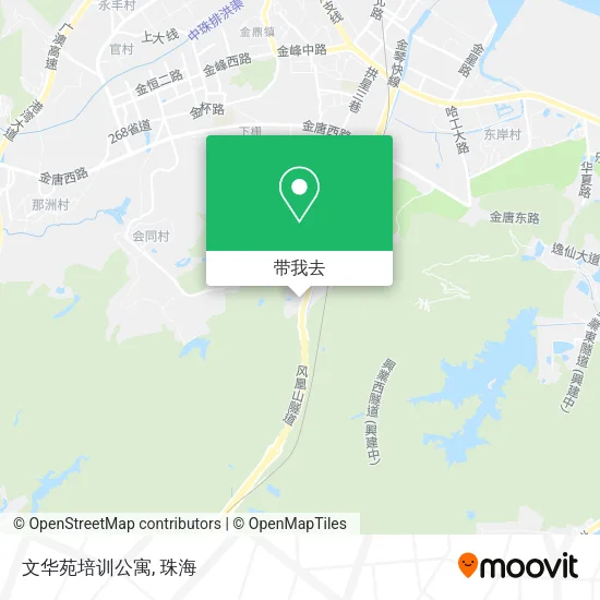 文华苑培训公寓地图