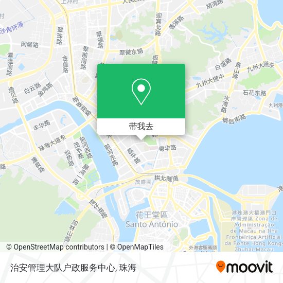治安管理大队户政服务中心地图