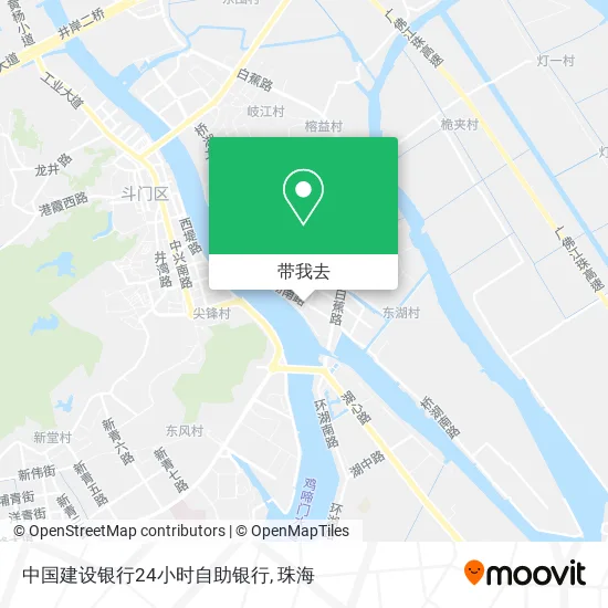 中国建设银行24小时自助银行地图