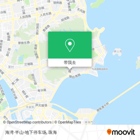 海湾·半山-地下停车场地图