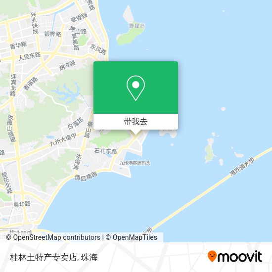 桂林土特产专卖店地图