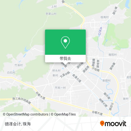 德谨会计地图