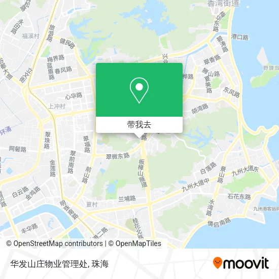 华发山庄物业管理处地图