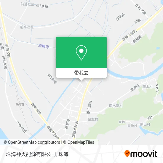 珠海神火能源有限公司地图
