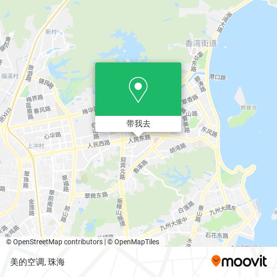 美的空调地图
