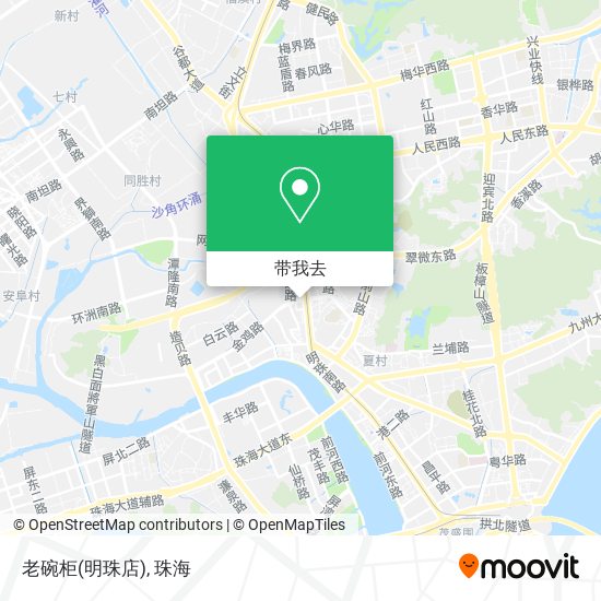 老碗柜(明珠店)地图