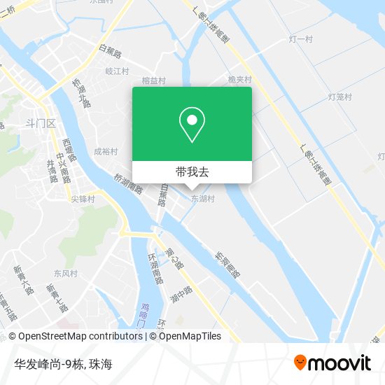 华发峰尚-9栋地图