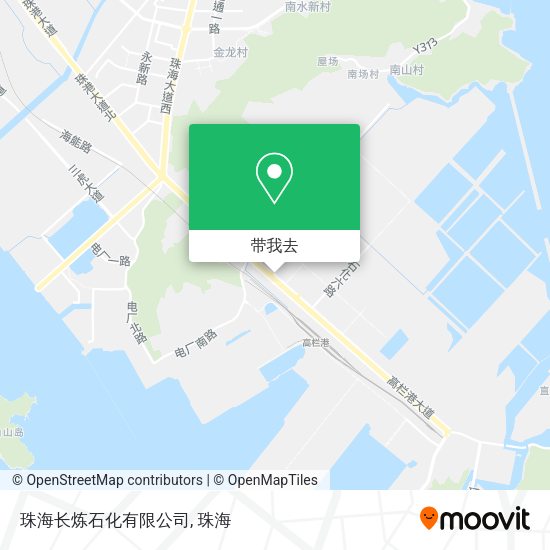 珠海长炼石化有限公司地图
