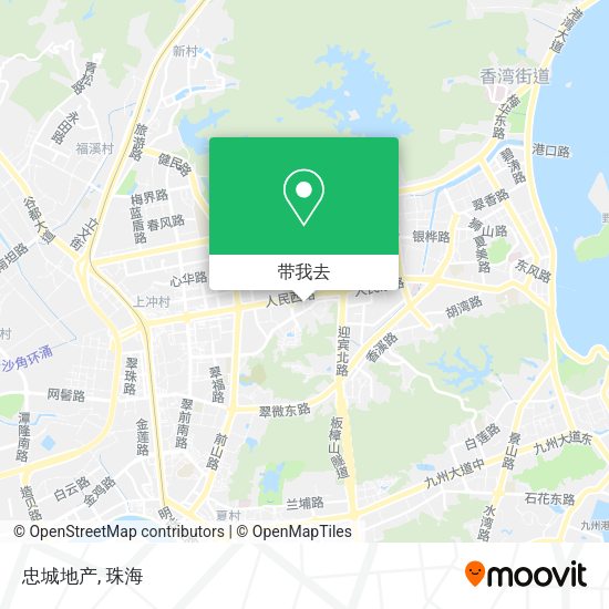 忠城地产地图
