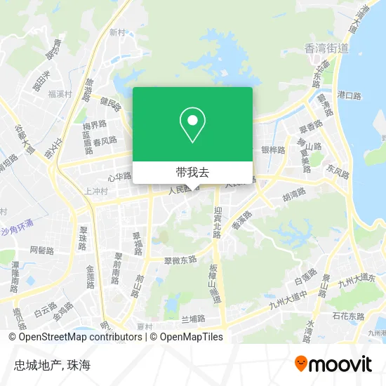 忠城地产地图