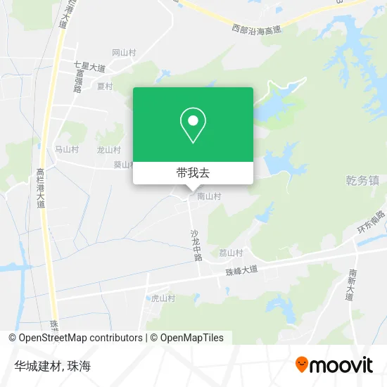 华城建材地图