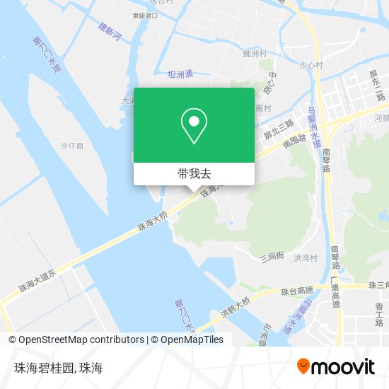 珠海碧桂园地图