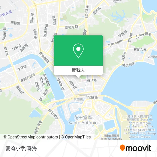 夏湾小学地图